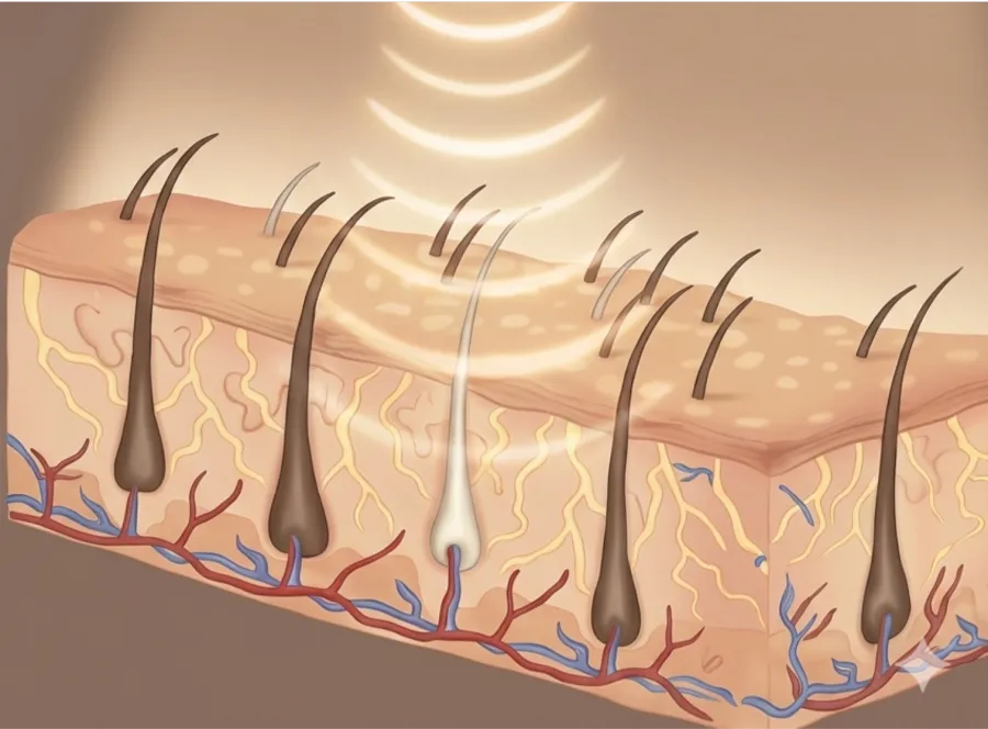 Удаление волос на Cosmo-Sonix